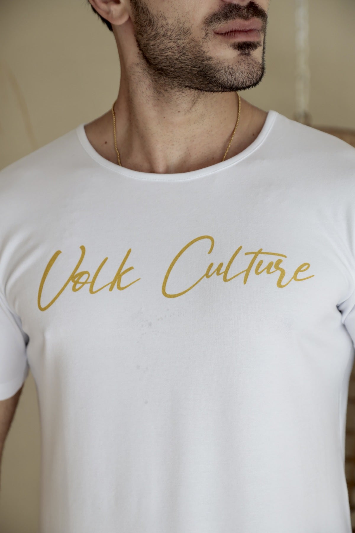 Camiseta Volk Culture Asas de Anjo Cotton Branca