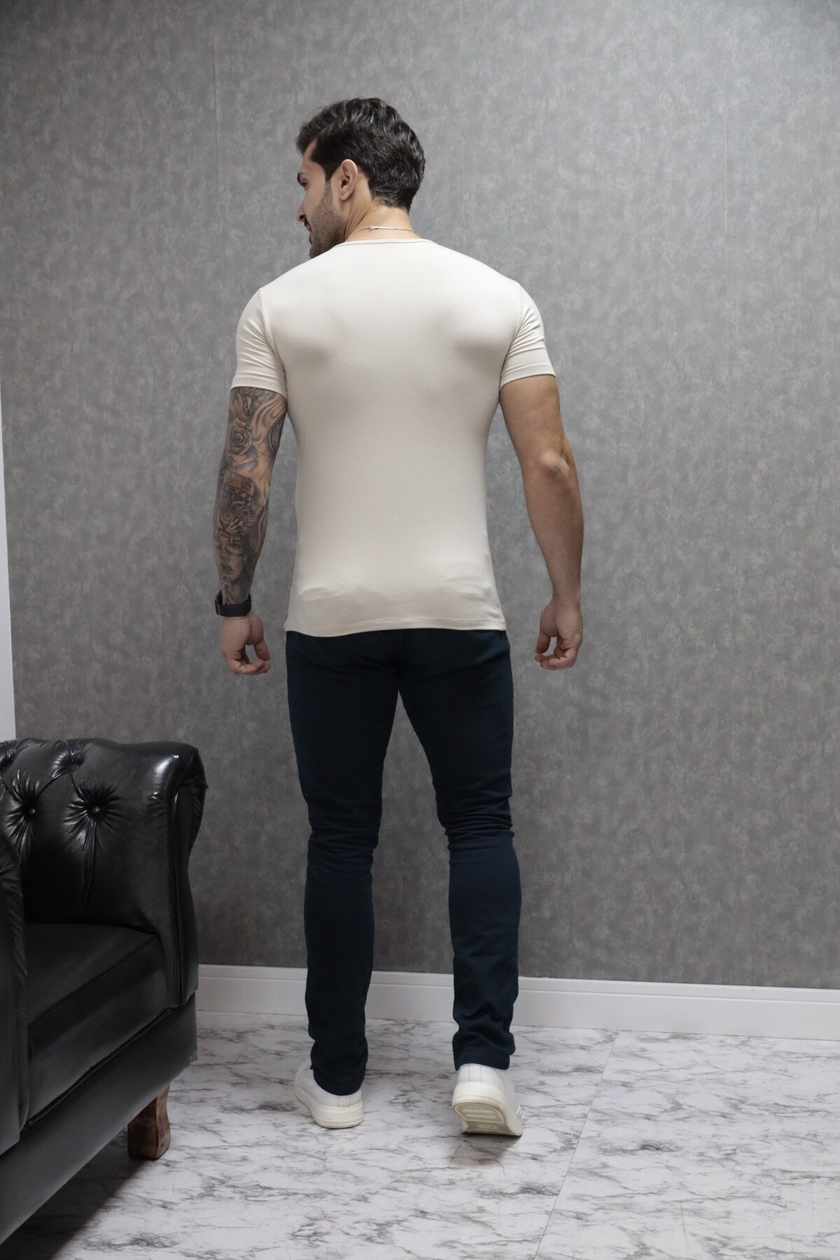 Camiseta Básica Cotton Creme Volk Culture