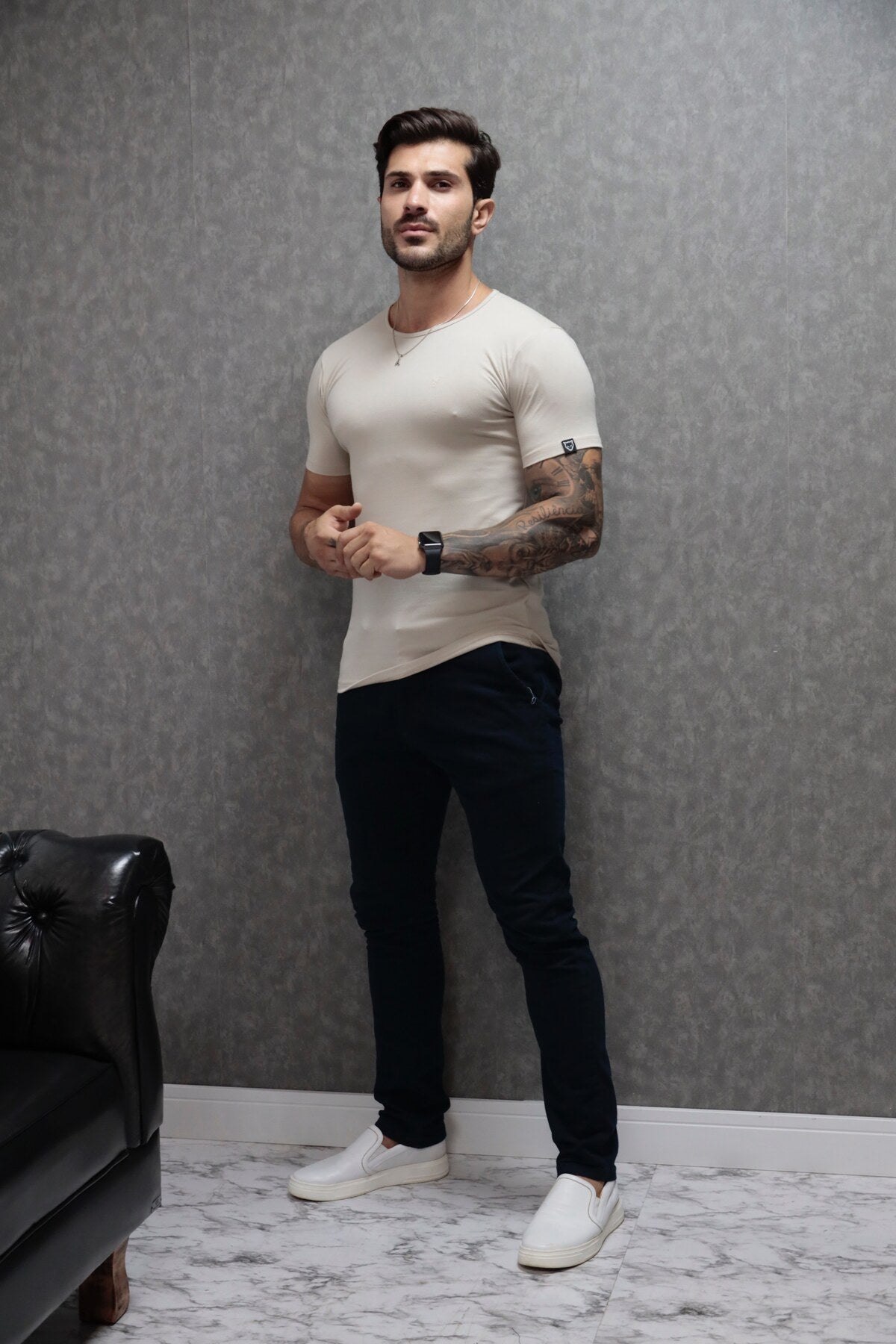 Camiseta Básica Cotton Creme Volk Culture