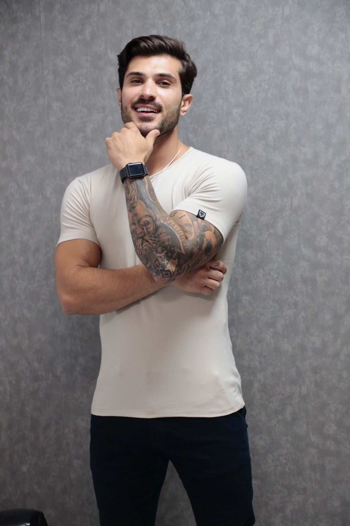 Camiseta Básica Cotton Creme Volk Culture