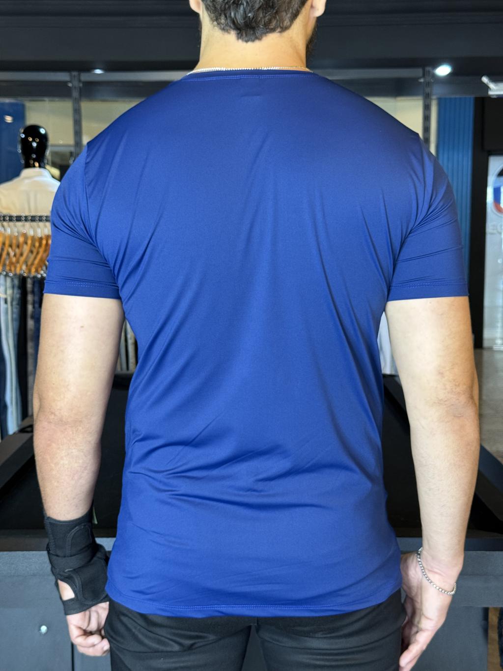 Camiseta Urban Tech  Azul Marinho - Harpia Moda Masculina