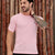 Camiseta Canelada Rosa Logo Metal Volk Culture Supreme