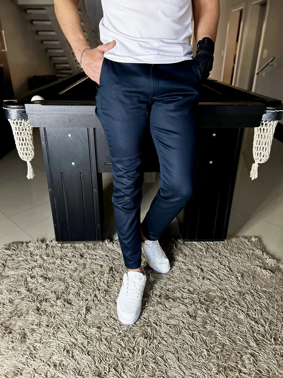 Calça Sarja Milano Masculina Azul Marinho