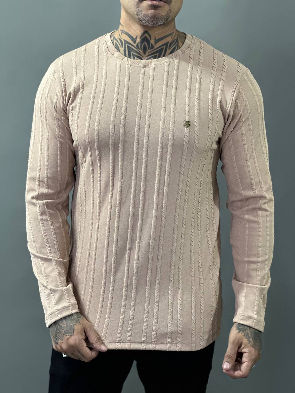 Sueter Monaco Texturizado Volk Culture Rose